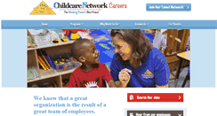 Desktop Screenshot of childcarenetworkjobs.com