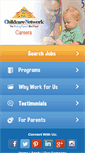 Mobile Screenshot of childcarenetworkjobs.com