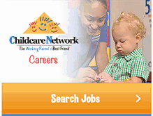 Tablet Screenshot of childcarenetworkjobs.com